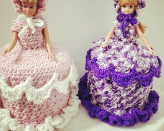 toilet roll holder doll
