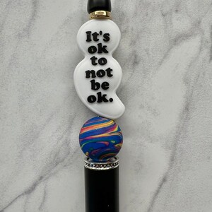 Beaded Pens 200Pcs Non-Repeat Silicone ,Random Different Focal Bead Bulk Mixed Cute Loose Beads For Beadable Pen Keychain Jewelry Making DIY Gift Class Prize Focal Beads For Pens