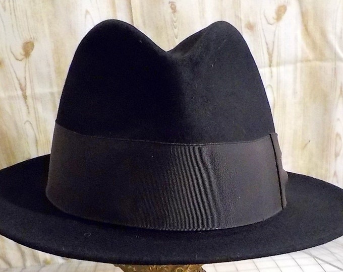 Vintage Georgi Newman Marcus Felt Feathered Hat main image 0