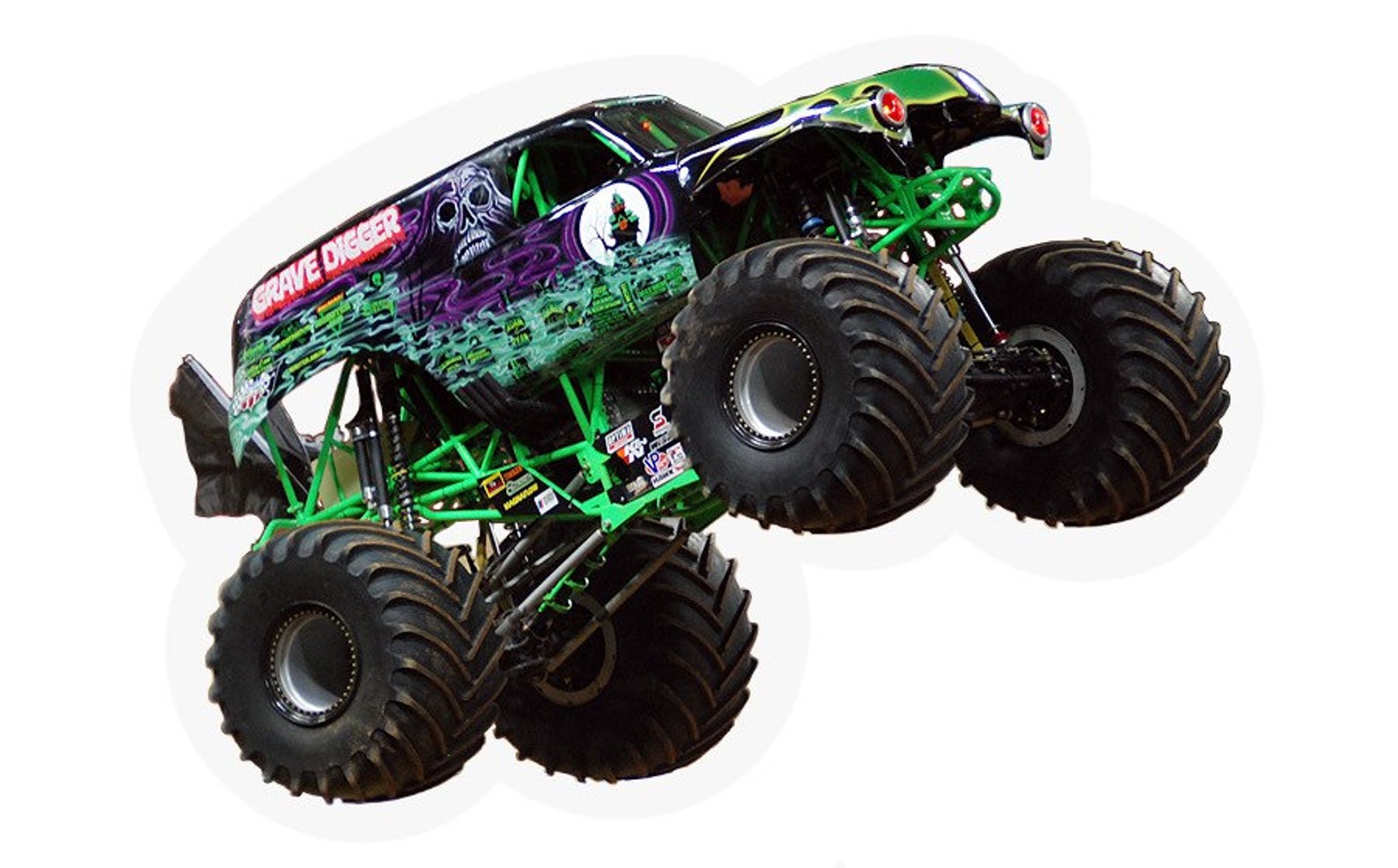 Grave Digger Sticker Etsy