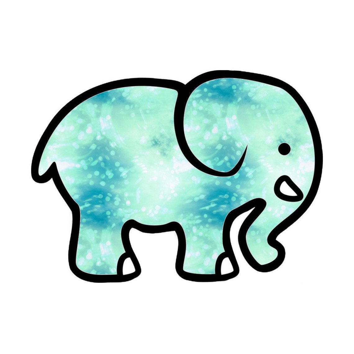 ONE Ivory Ella Logo Sticker Etsy