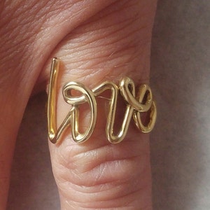 bague "amour"