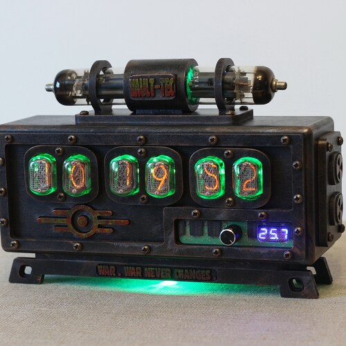 Nixie Tube Clock With Easy Replaceable IN18 Nixie Tubes Etsy