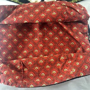 Vera Bradley Chanticleer Liner Cloth Strip Chicken Egg 1998 Basket Bag image 4