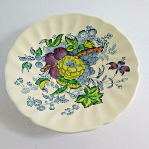 Royal Doulton The Kirkwood Saucer Multicolor 5 5/8&quot; Mid Century Tea Elegant