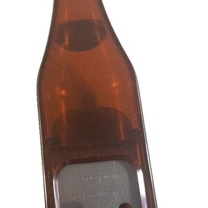 Vintage Heineken Pilsener Bier Botella Abridor Botella Marrón Recuerdo Amsterdam imagen 2