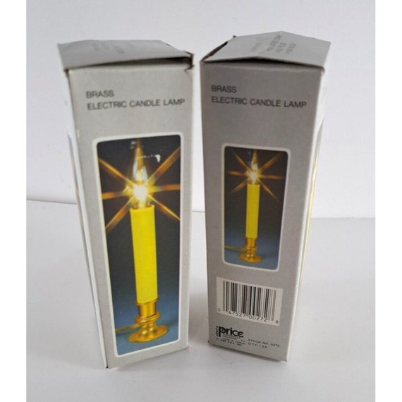 Vintage Electric Candles Set of 2 Albert Price 1988 Christmas Etsy