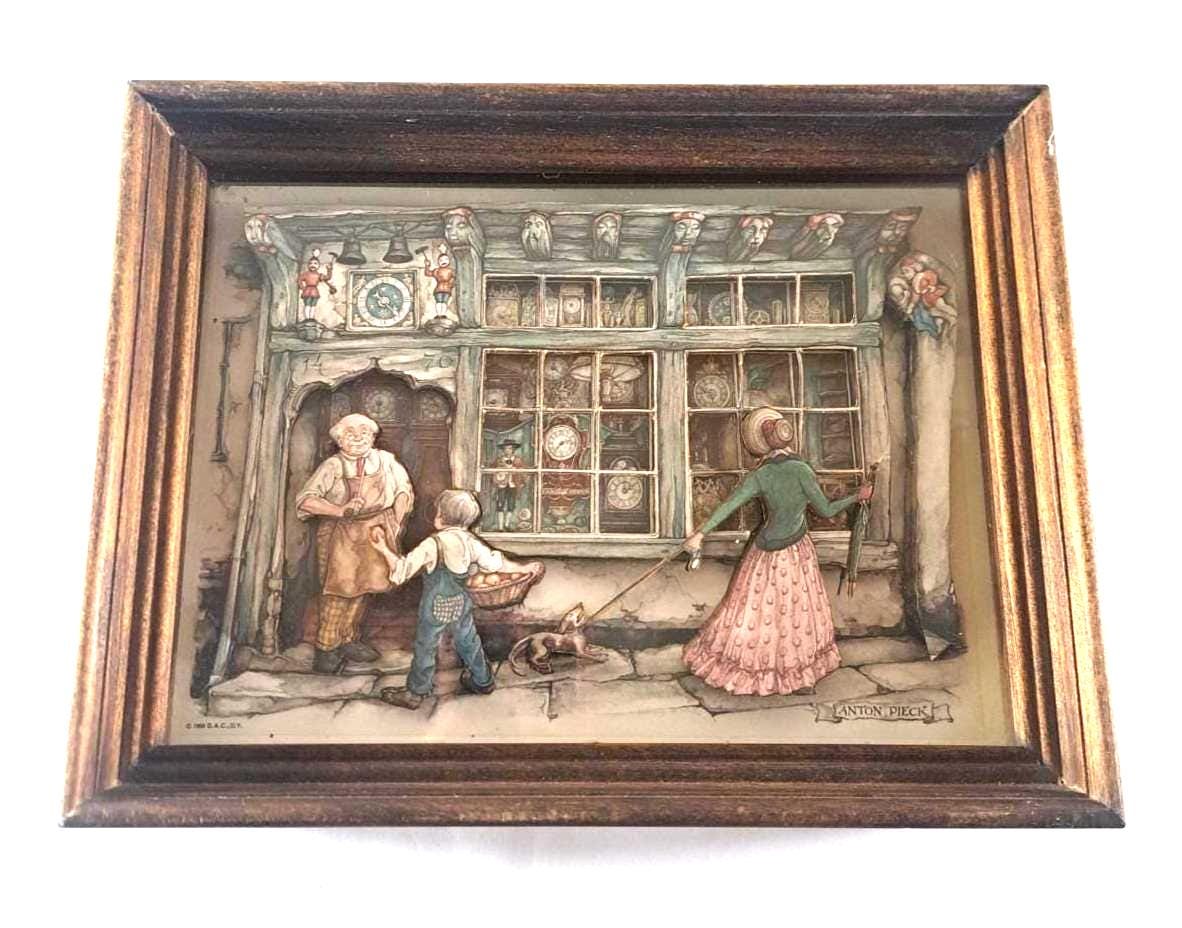 立体絵画　ANTON PIECK 立体絵画 ANTON PIECK Anton pieck - Etsy 日本