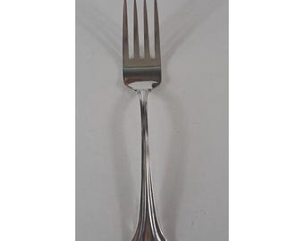 Vintage International Flatware Lyon Resplendence Serving Fork Large Stainless