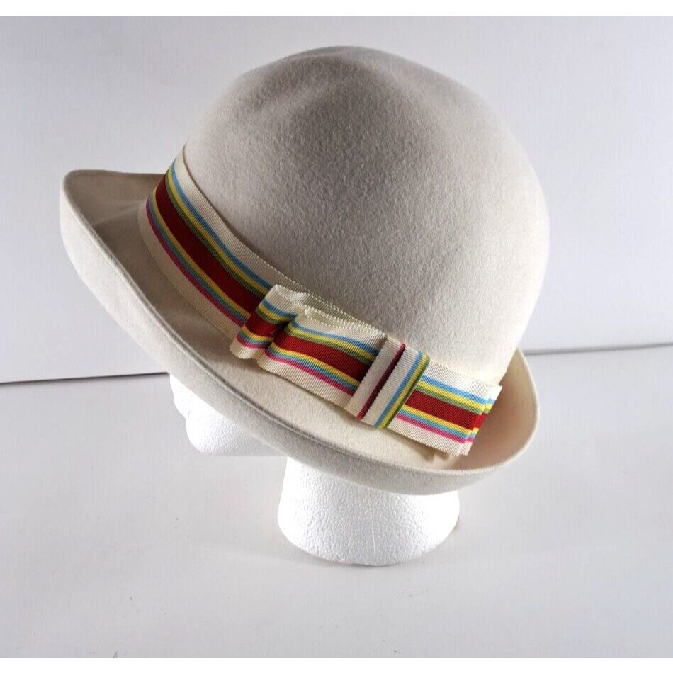 White Bowler Hats for Women - Etsy display picture 3