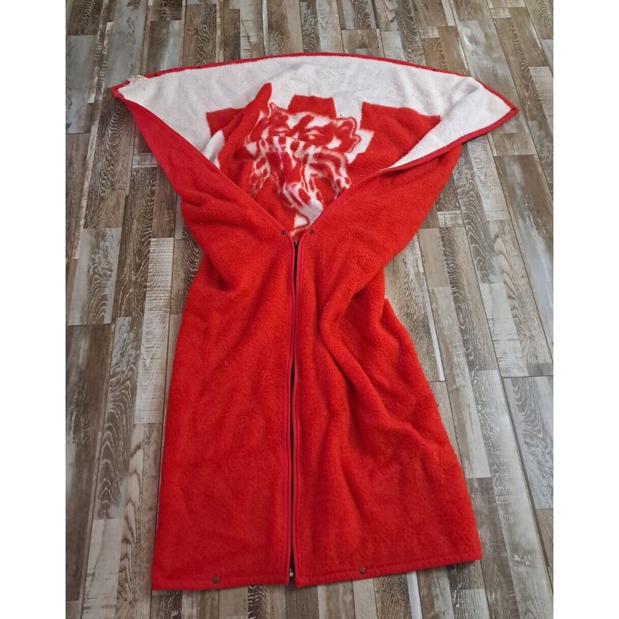 Biederlack blanket with snaps and zipper sale