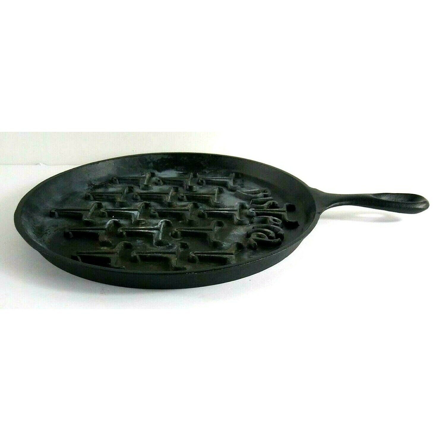 Vintage Kirby & Allen Bistecca Cast Iron Griddle Pan Skillet Etsy