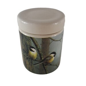 Chickadee Spice Rack Jar Hautman Brothers Birds Tone World Toothpick 2002