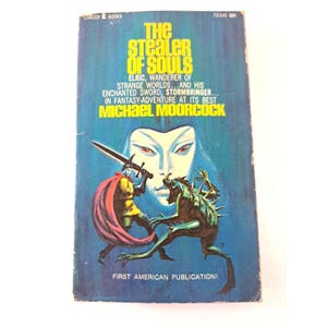 Vintage Elric The Stealer of Souls by Michael Moorcock 1st American Print 1967