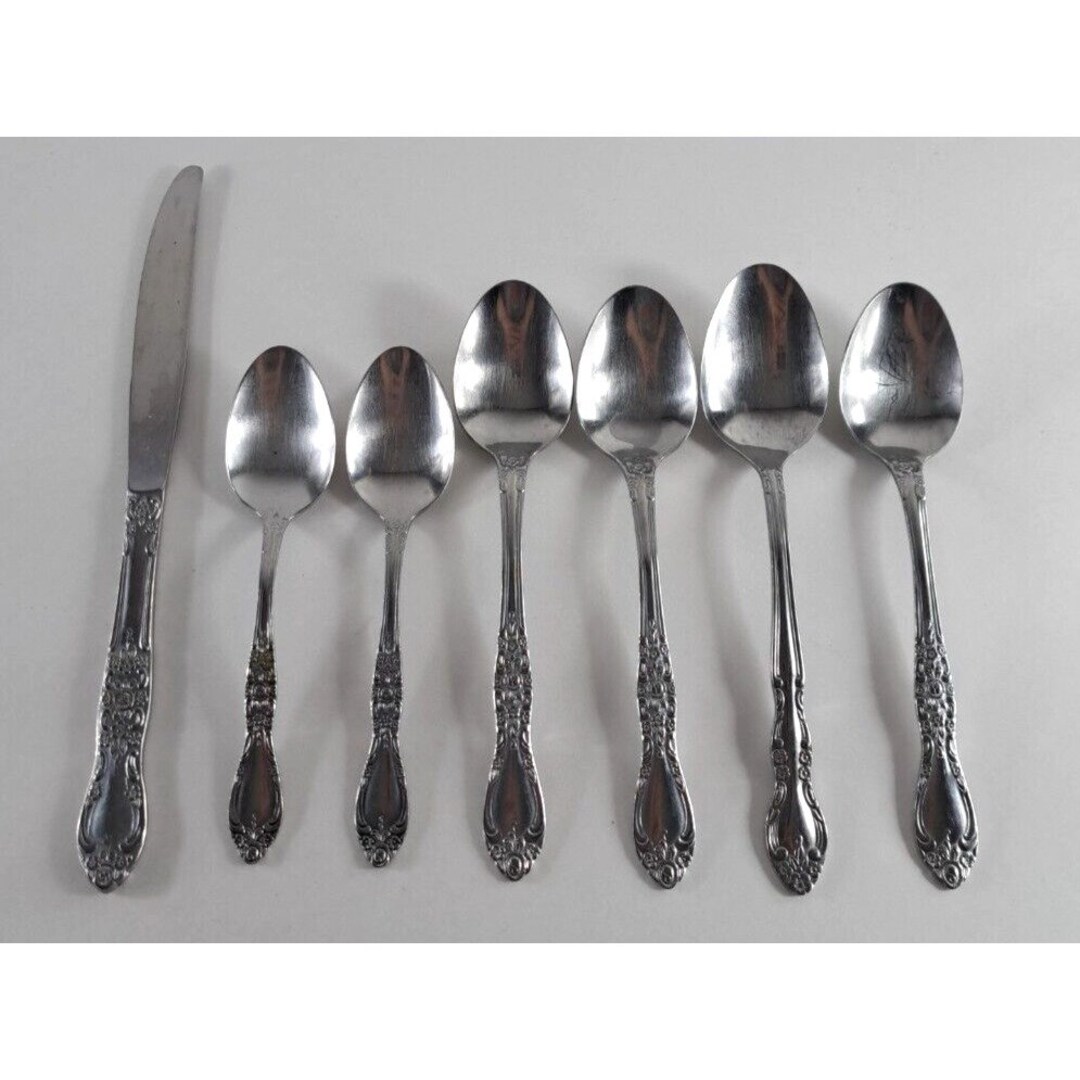 Vintage Oneida Northland Stainless Steel Flatware Korea Carolina