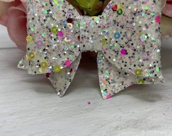Bow Designer Dog Bow with Alligator Clip