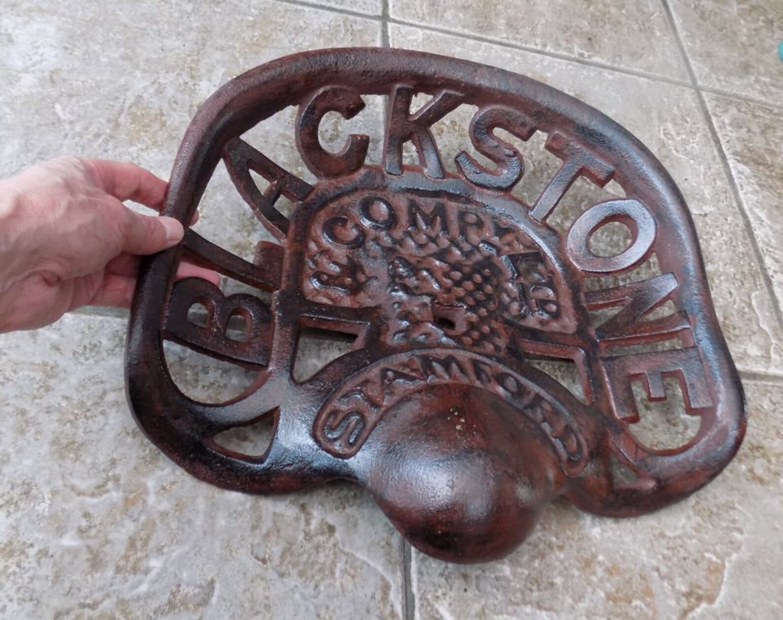 TRACTOR SEAT Cast Iron Blackstone & Company Ltdstamford Heavy Etsy