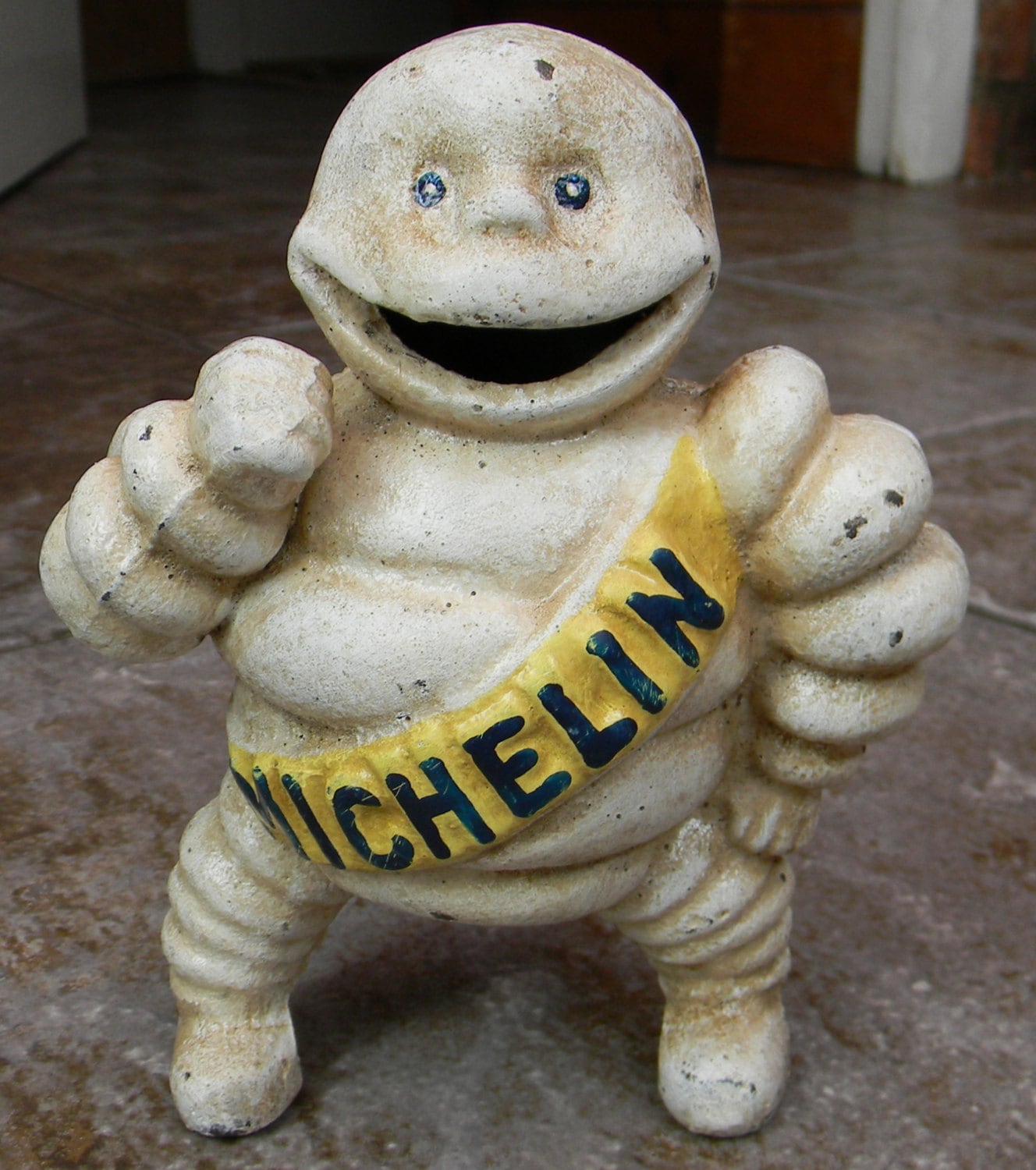 Michelin Man Statue, Large Soft Vinyl Figure (Japan Import), Bibendum