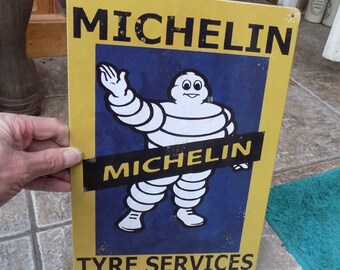 Michelin Motorbike Retro Metal Wall Plaque Art Vintage Advertising Sign man cave Michelin Motorbike Retro Metal Wall Plaque Art Vintage Advertising Sign man cave