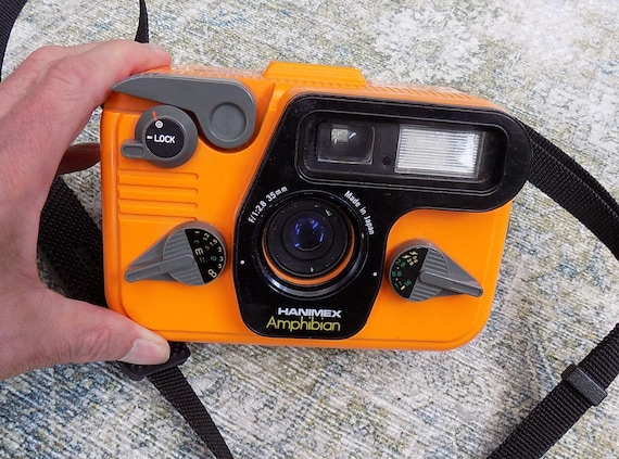 HANIMEX TFmotor  フィルムカメラ Hanimex Amphibian 35mm Underwater Camera 35mm F/1:2.8 Lens Vintage
