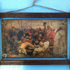 Paneles (cosacos que escriben una carta al sultán de Turquía).