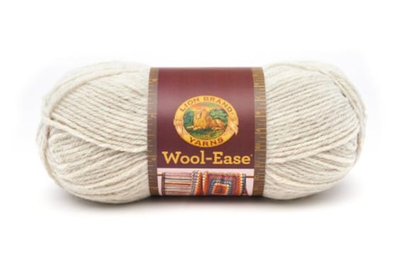 (1 Skein) Lion Brand Yarn Wool-Ease Yarn, Cranberry