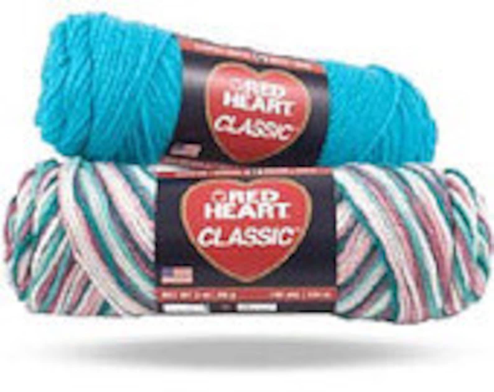 Yarn Red Heart Classic Camouflage Paddy Green Cardinal Etsy