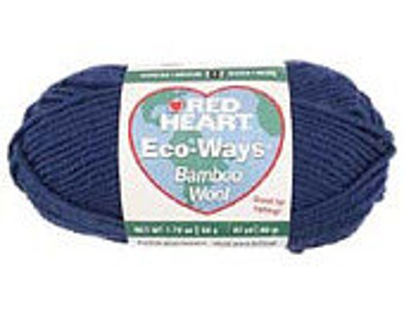 Yarn Red Heart Eco Ways Wool Rust or Lipstick Etsy