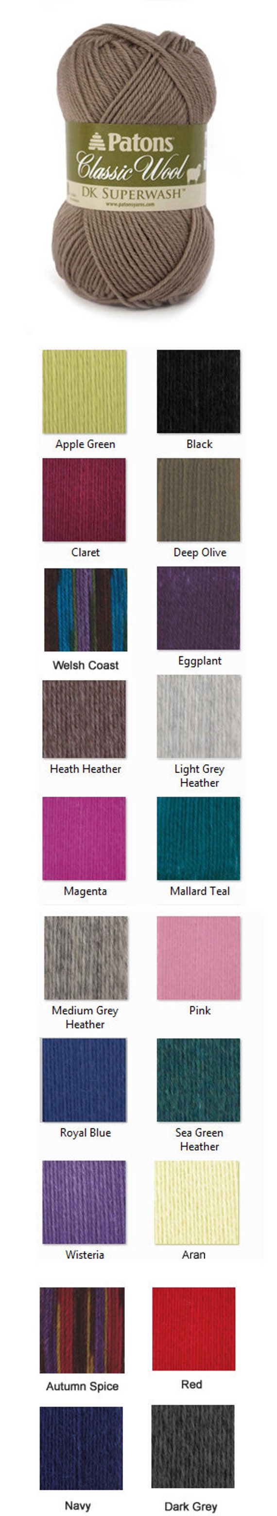 patons wool yarn