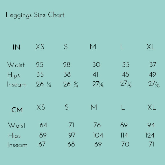 Westie Size Chart