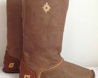 Medieval Period Shoes, Handmade Boots, Historical Shoes,Turkısh Leather Boot,Mid Century Boots,Earthy Leather Boot Handmade Boot,Goblin Boot