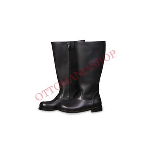 Handmade Santa Leather Wide Toe Box Boot