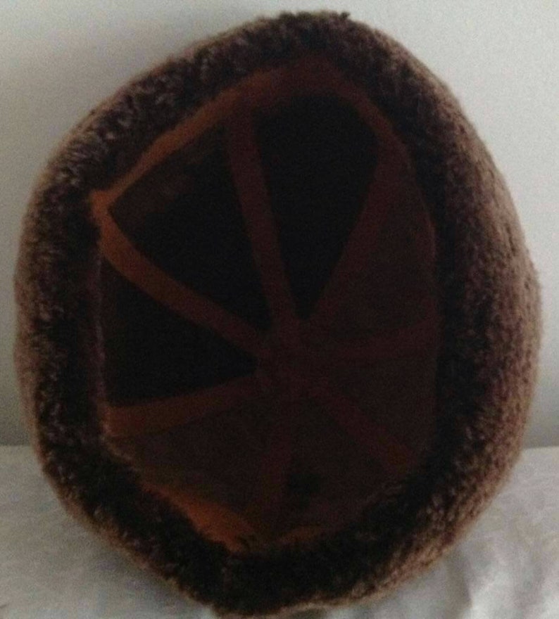Leather Winter hat Turkish Hat,Unisex Hats,Mid Century Hats,Anatolian HAT Handmade Hats,Resurrection Medieval Hat,Turkish Handmade Fur Hat