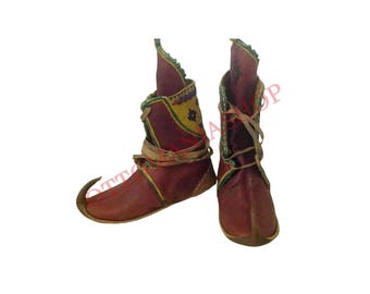 Medieval Boots,historical Shoes, Ottoman Shoe,turkish Yemeni,fairy