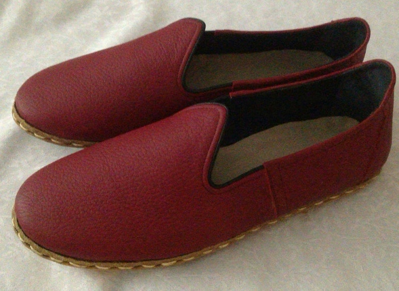 Handmade Leather Shoe Medieval Period Handmade Unisex Adult and Kids Leather Shoes,Custom Made Shoes,Turkish Ottoman Flat Shoes Yemeni