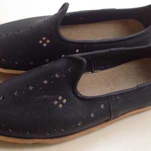 Handmade Leather Turkish Flat Sandals, Unisex Adult Shoes Leather ...
