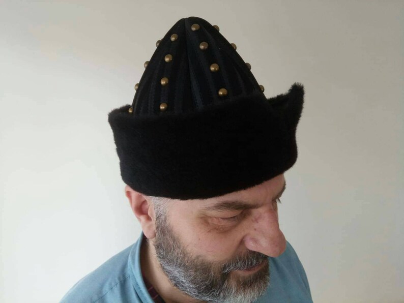 Free Shippingmedieval Handmade Fur 