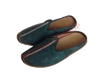 Handmade Leather Sandals,Turkish Handmade Yemeni Shoes,Leather Sandals