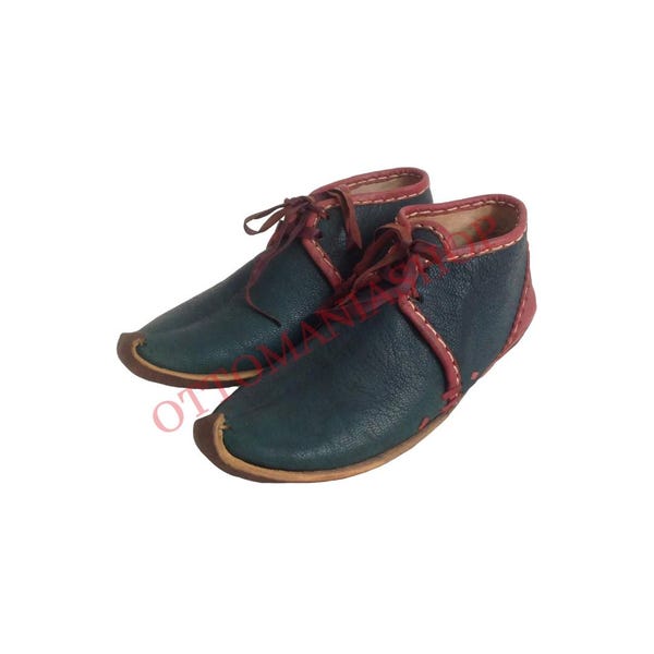Handmade Boots,Medieval Period Historical Ottoman  Turkısh Leather Boot, Medieval Boot, Leather Boot,Historical Shoes,Goblin