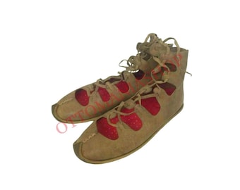 Special Price Medieval Historical Sandal,Turkısh Leather Gladiator Shoes  Boots,Medieval Sandals Gladiator Leather Sandals