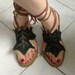 Ottoman Sandal,Turkish Soft Leather Shoes Sandals, Handmade Unisex Adult Leaf Sandal,Mid Century Clothing,Grape Leaf Sandal,Sandals 