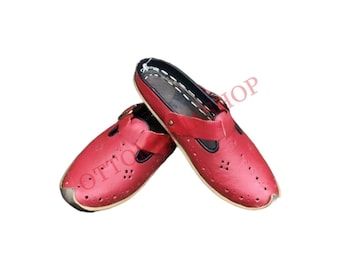 Medieval  Historical Handmade Custom Made Turkısh Unisex Leather Shoes,Handmade Leather Sandal,Free Shipping Leather Yemeni,Leather Sandal