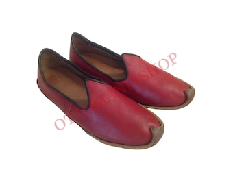 Handmade Shoes,Historical Mediavel Handmade Leather Shoes,Shoes, Unisex Adult Turkish Mid Century Style Sandal Shoes ,Boot