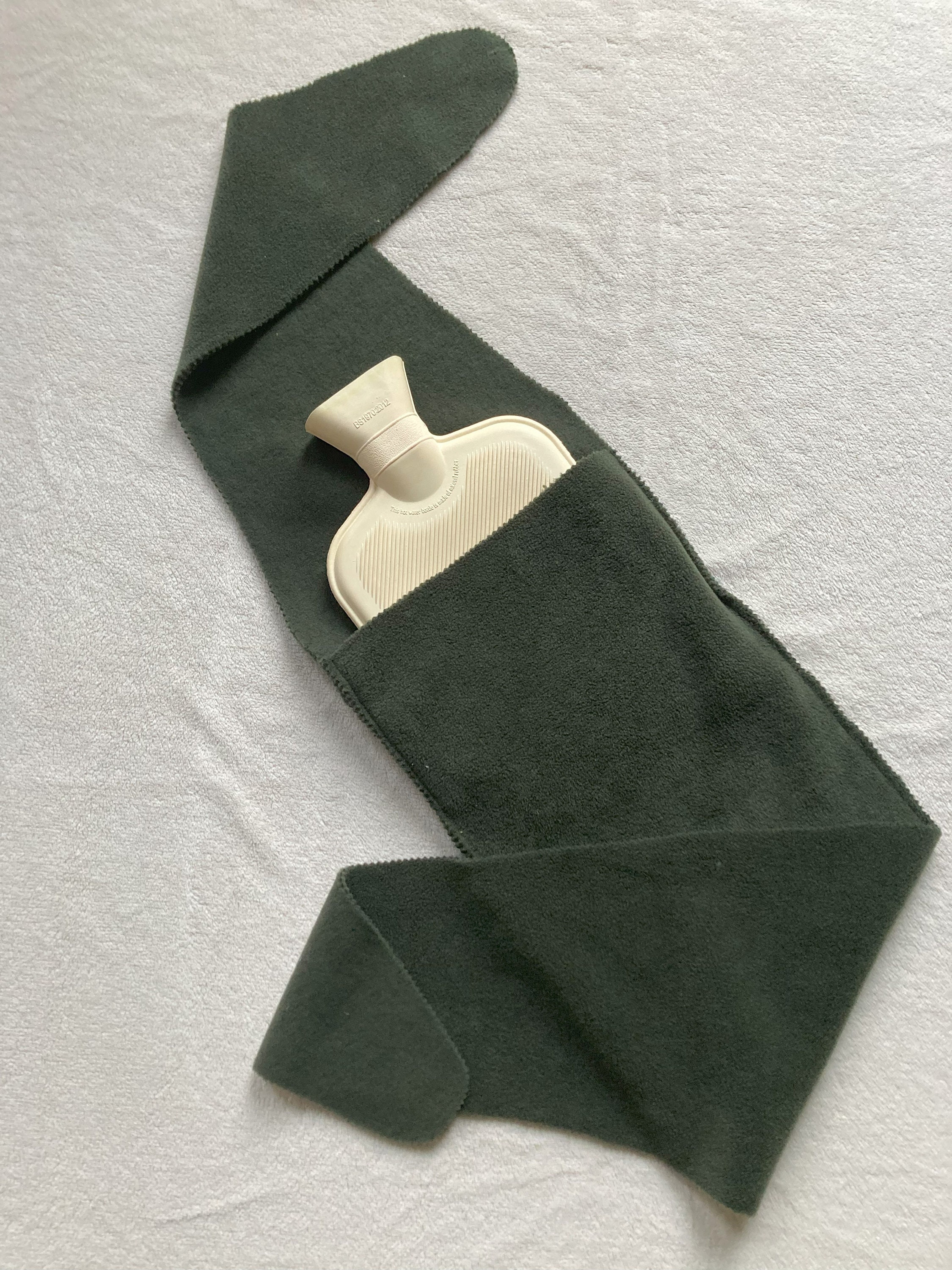Hot Water Bottle Belt Hot Water Bottle Sleeve Hot Water Etsy