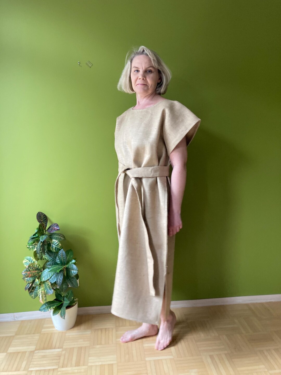 Sabbath Robe Sackcloth Robe for Prayer & Penance - Biblical Sackcloth and Ashes ...
