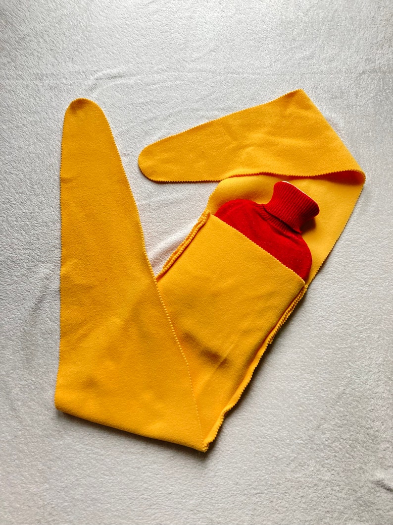 Hot Water Bottle Belt Hot Water Bottle Sleeve Hot Water Etsy