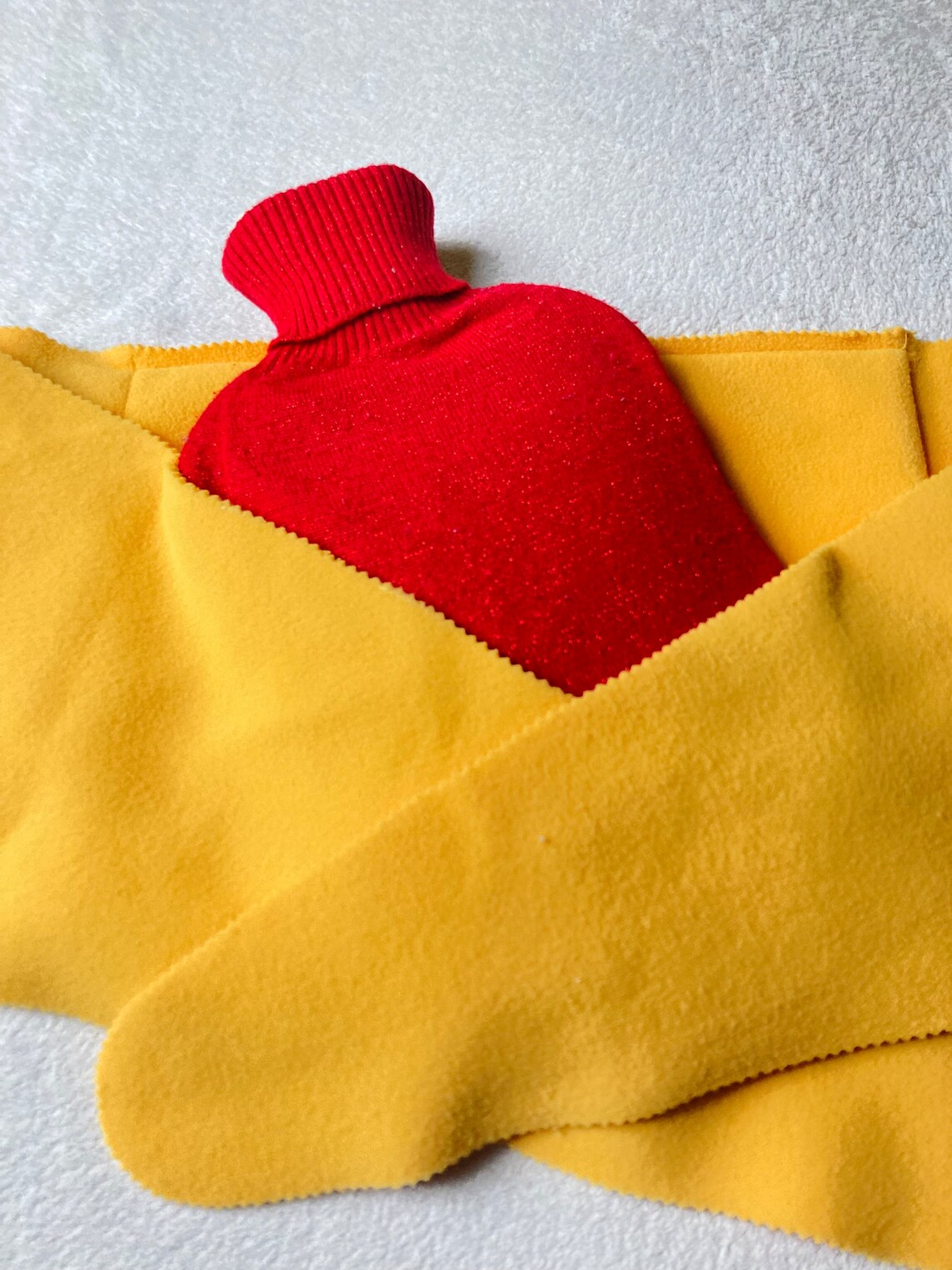 Hot Water Bottle Belt Hot Water Bottle Sleeve Hot Water Etsy