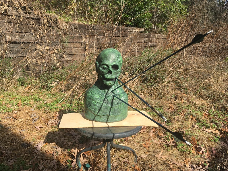Archery Zombie Head Target foam shooting firearm tactical Etsy
