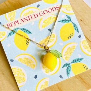 Citroendruppelketting // Fruitketting // Vintage Vibe Tutti-Fruity-ketting //