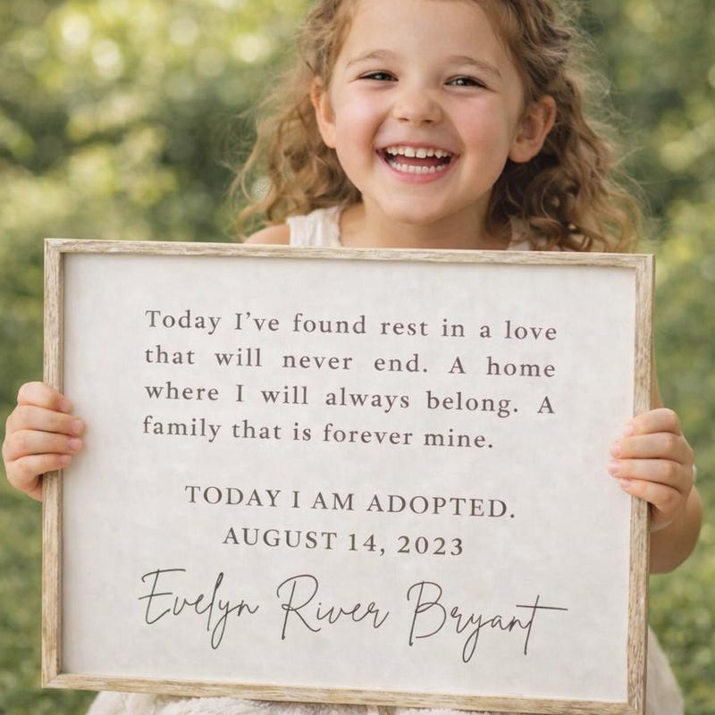 Child Adoption Quotes - Etsy